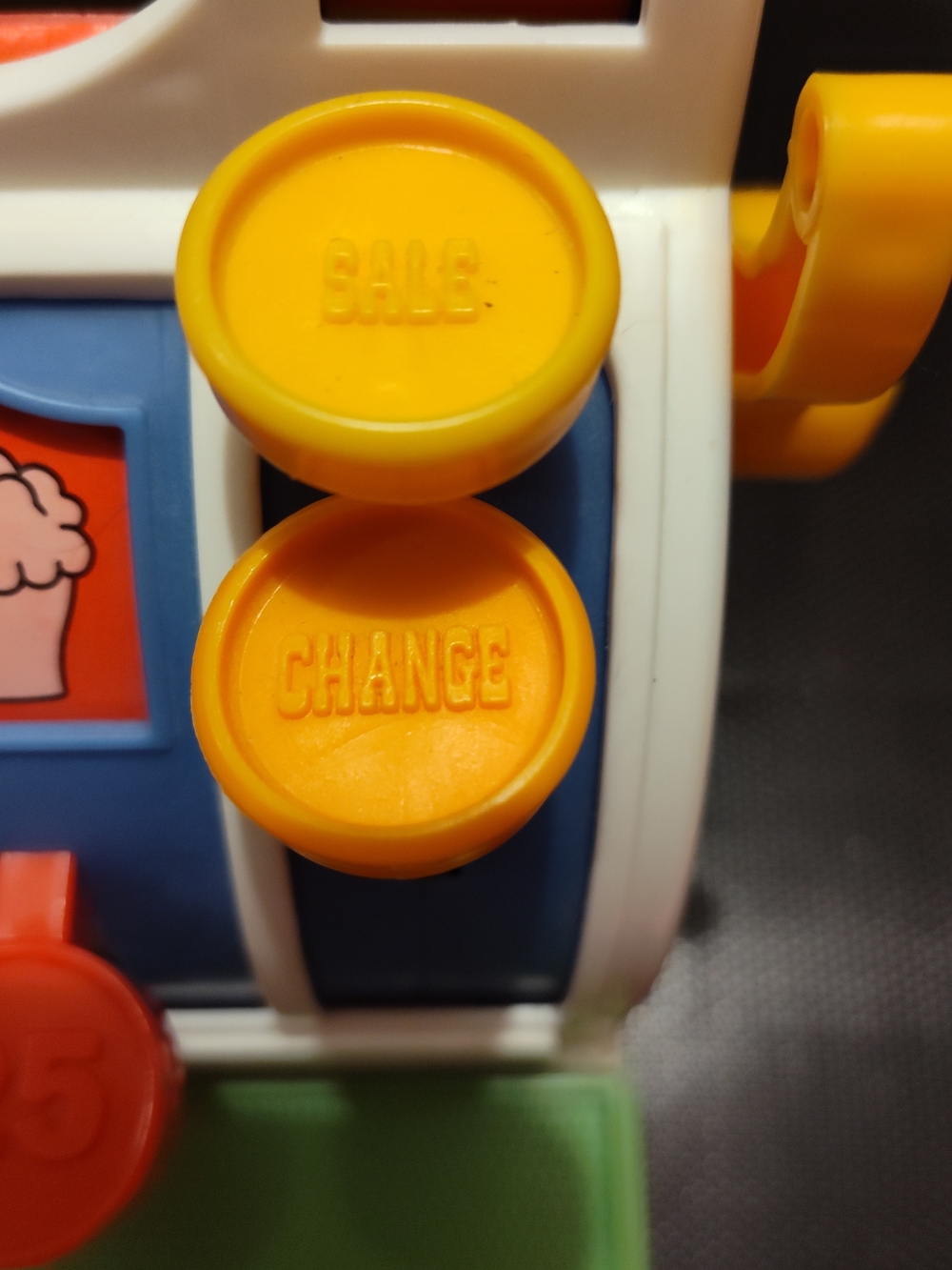 Fisher-Price Colorful Play Cash Register in Yellow, Green, Blue, Orange, Red - Picture 11 of 17